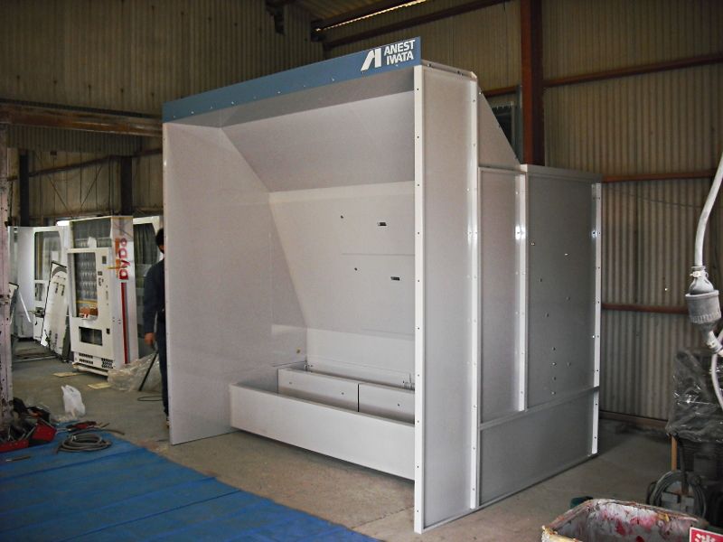 最終。売り切り！焼き付け塗装ブース？ 最終。売り切り！焼き付け塗装ブース？