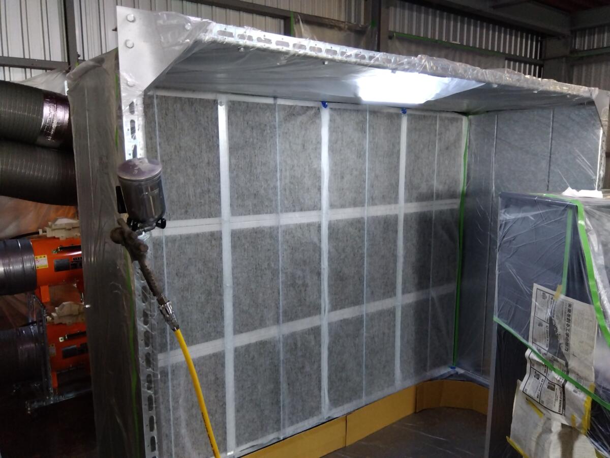 塗装ブース VBW-Fシリーズ | アネスト岩田 製品情報サイト