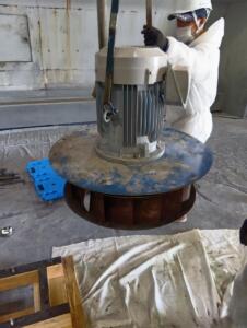 ファンモーター交換